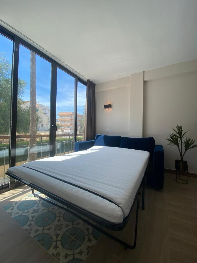 Studio Don Jim Family, Beautiful Luxurious New Studio Near Arenal Beach Xabia Bagian luar foto